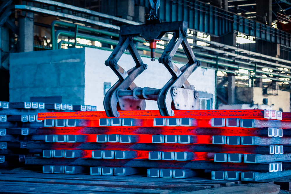 View of a Steel Factory